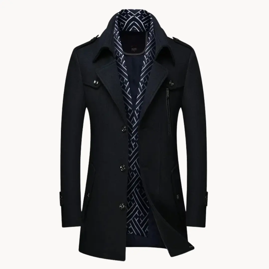 Knox Wool Overcoat - Coat CAAYWORLD