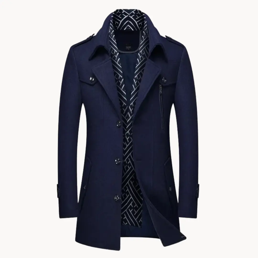 Knox Wool Overcoat - Coat CAAYWORLD