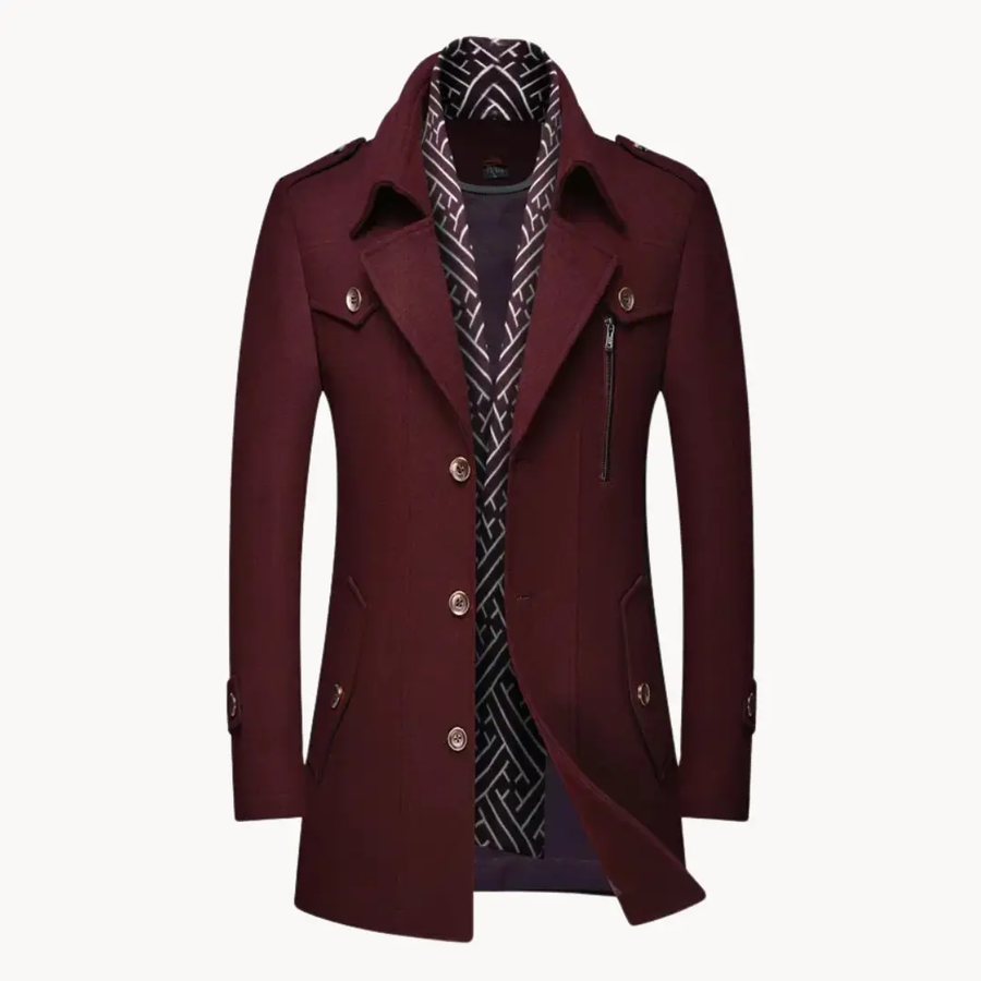 Knox Wool Overcoat - Coat CAAYWORLD