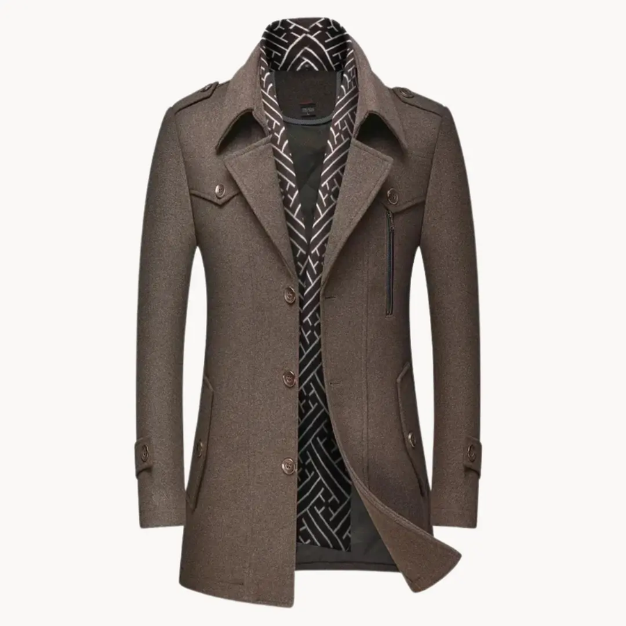 Knox Wool Overcoat - Coat CAAYWORLD
