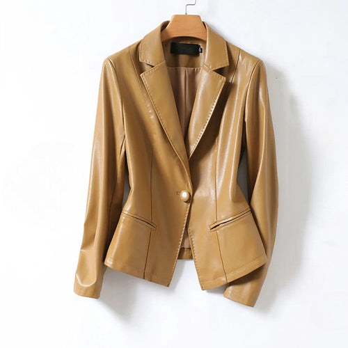 Lambskin Leather - Blazer CAAYWORLD