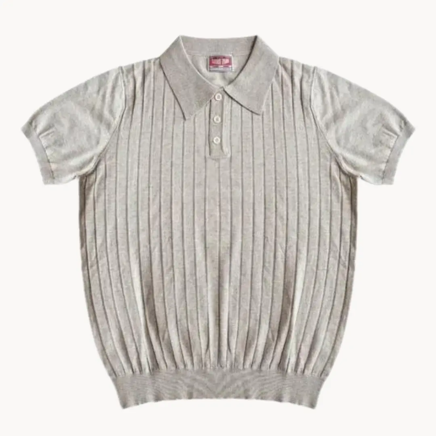 Langston Knit Polo - Polo Shirt CAAYWORLD