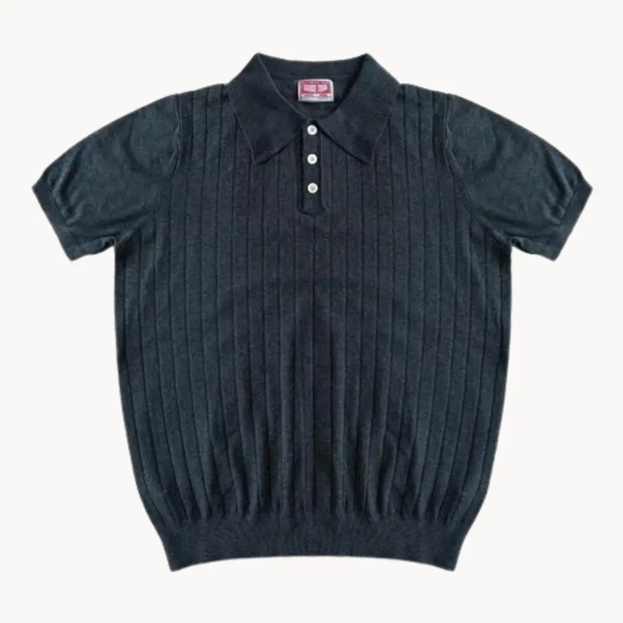 Langston Knit Polo - Polo Shirt CAAYWORLD
