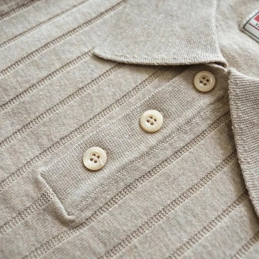 Langston Knit Polo - Polo Shirt CAAYWORLD