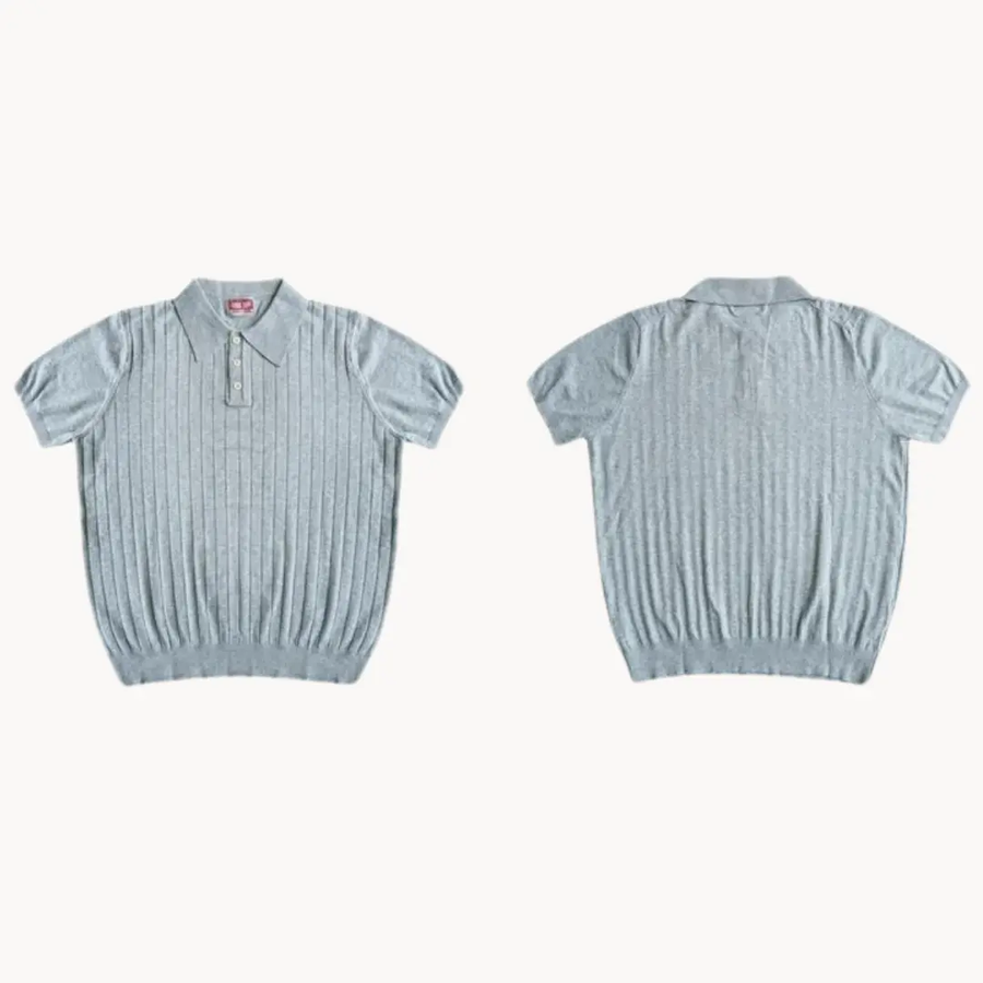 Langston Knit Polo - Polo Shirt CAAYWORLD