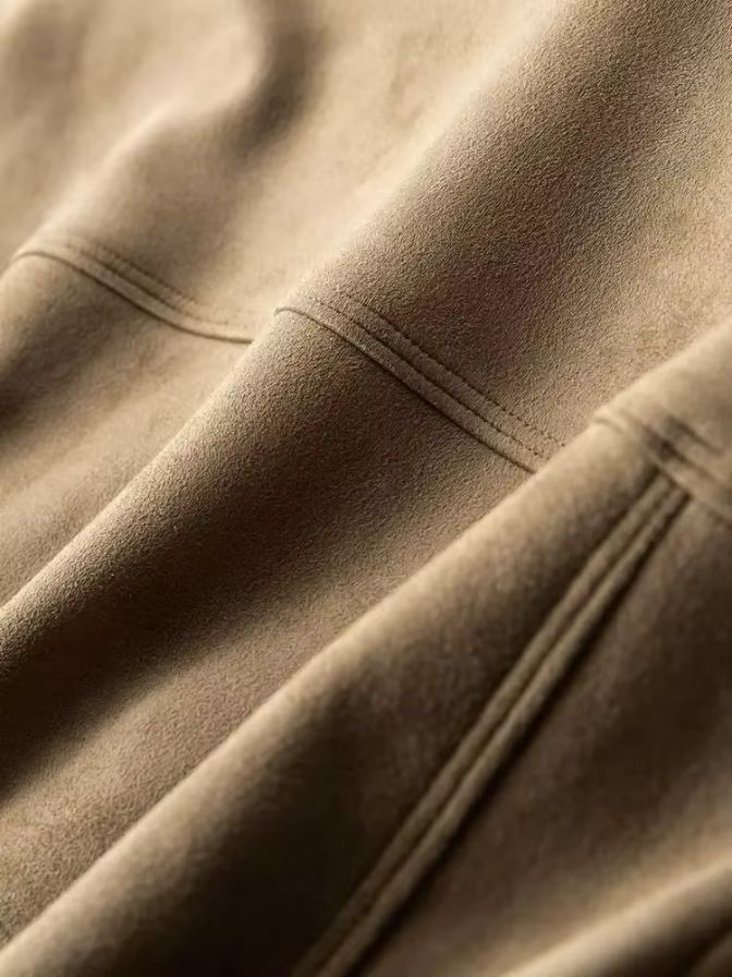 Laurent Leather Aviator Jacket - CAAYWORLD CAAYWORLD