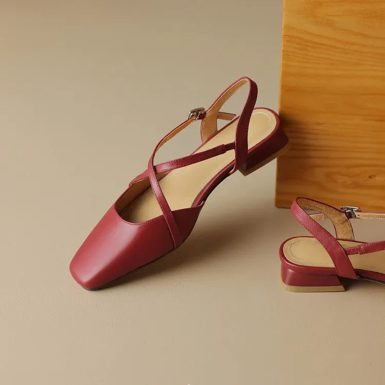 Leather Ballet - Flats CAAYWORLD WOMEN