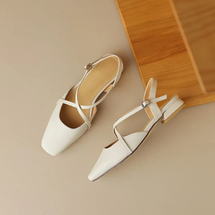 Leather Ballet - Flats CAAYWORLD WOMEN
