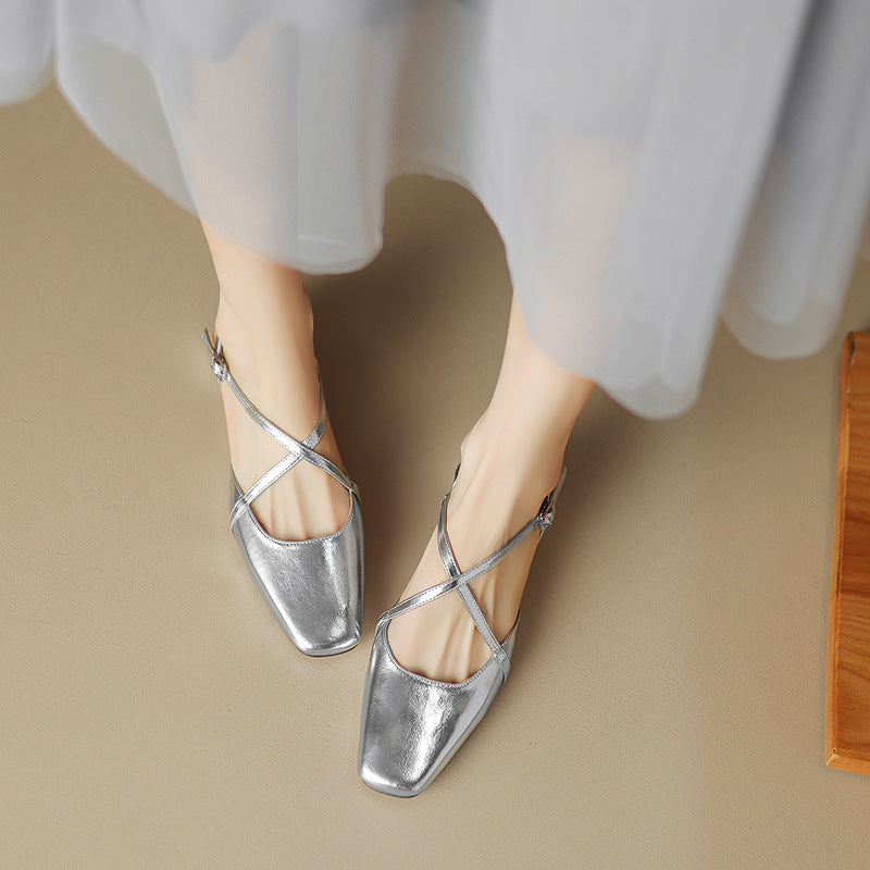 Leather Ballet - Flats CAAYWORLD WOMEN