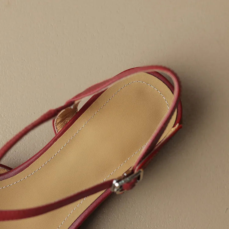 Leather Ballet - Flats CAAYWORLD WOMEN