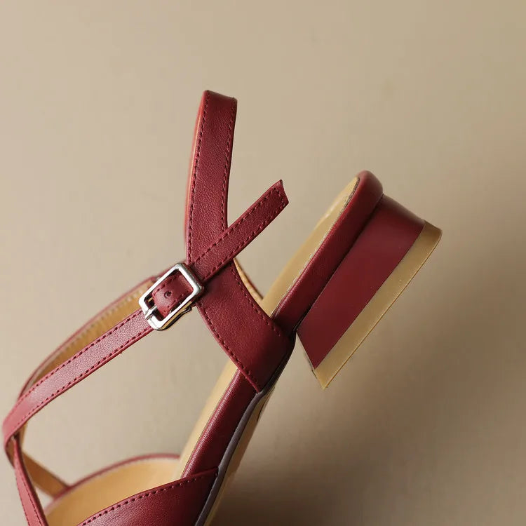 Leather Ballet - Flats CAAYWORLD WOMEN
