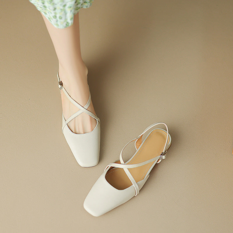 Leather Ballet - Flats CAAYWORLD WOMEN