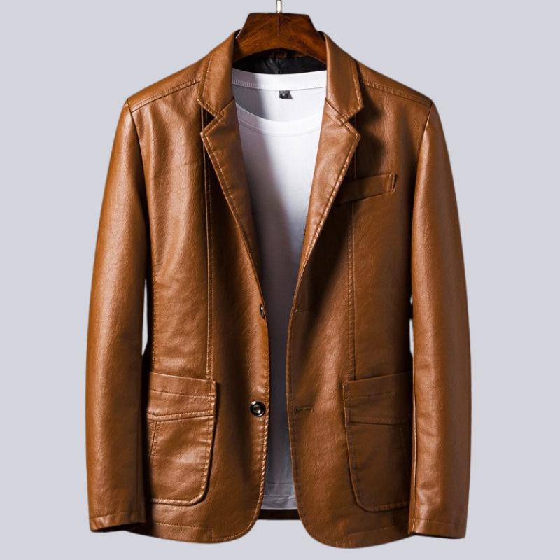 Leather Biker - Jacket CAAYWORLD MEN
