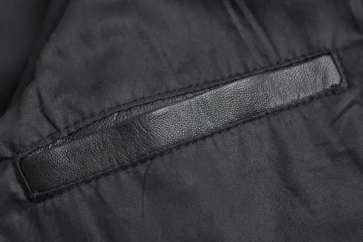 Leather Bomber - Jacket CAAYWORLD