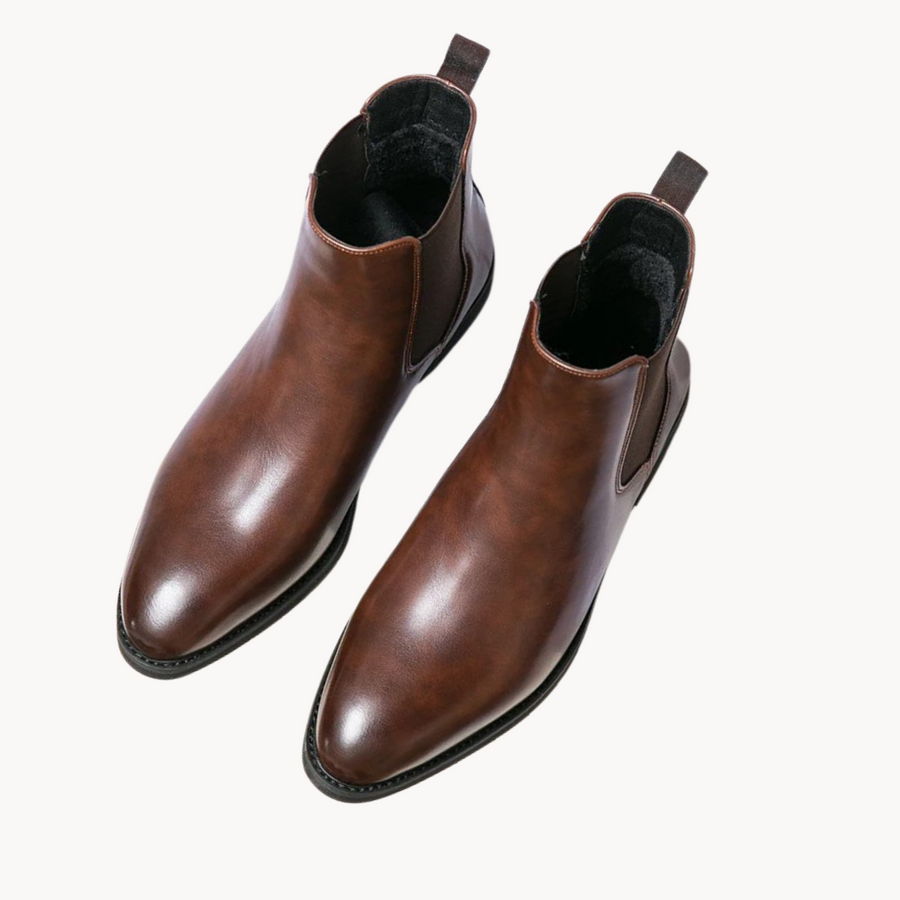 Leather Chelsea Mid-Calf - Boot CAAYWORLD MEN
