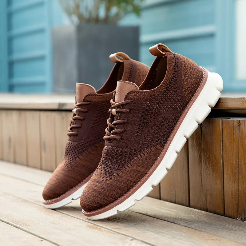 Leather Knit - Sneakers CAAYWORLD MEN