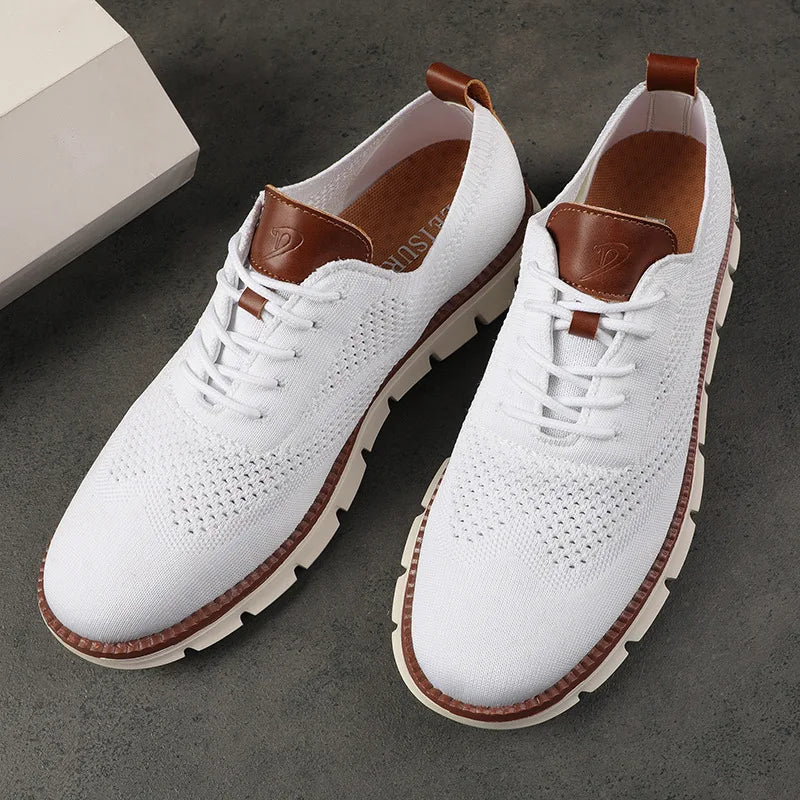 Leather Knit - Sneakers CAAYWORLD MEN