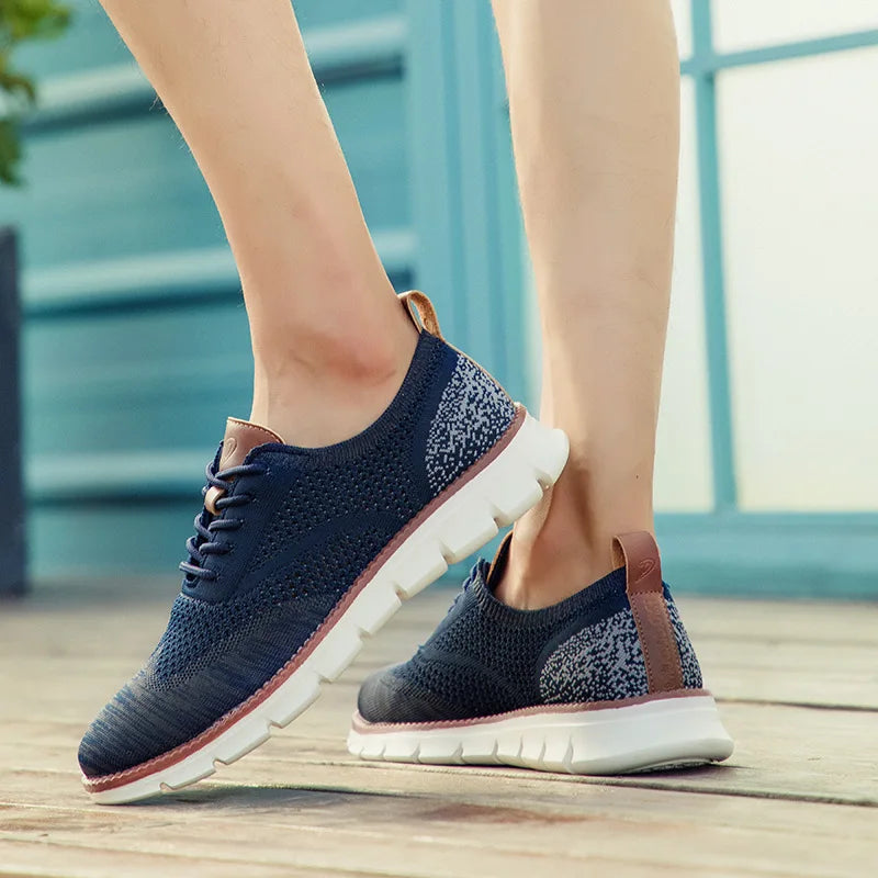 Leather Knit - Sneakers CAAYWORLD MEN