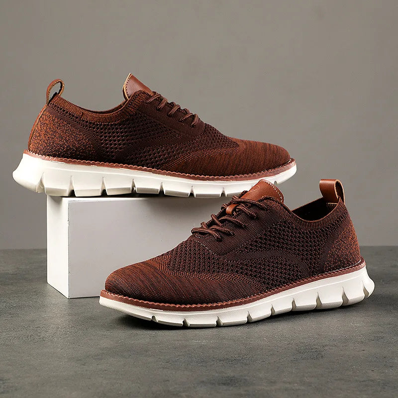 Leather Knit - Sneakers CAAYWORLD MEN