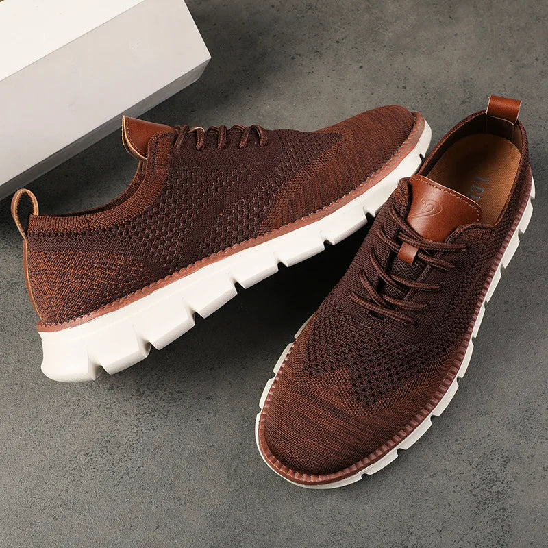 Leather Knit - Sneakers CAAYWORLD MEN