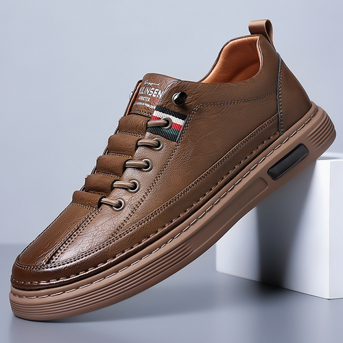 Leather Lace-Up Low-Top - Sneaker CAAYWORLD MEN