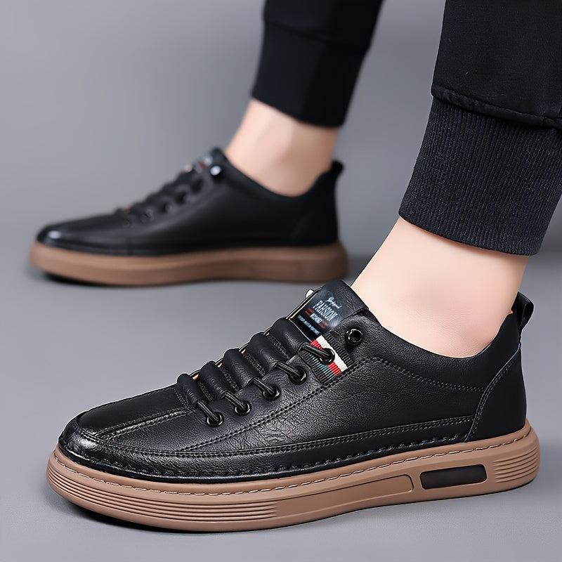 Leather Lace-Up Low-Top - Sneaker CAAYWORLD MEN