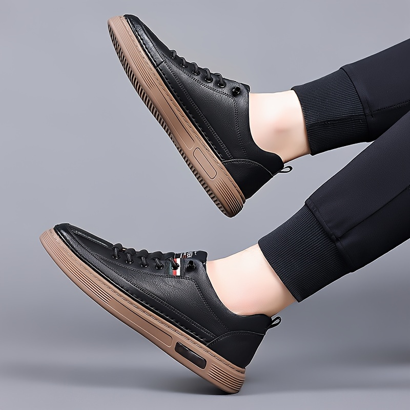 Leather Lace-Up Low-Top - Sneaker CAAYWORLD MEN