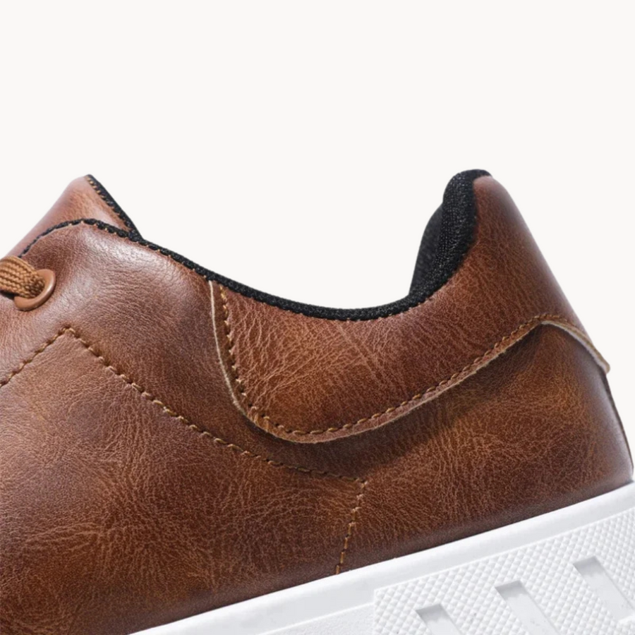 Leather Lace-Up Low-Top - Sneakers CAAYWORLD MEN