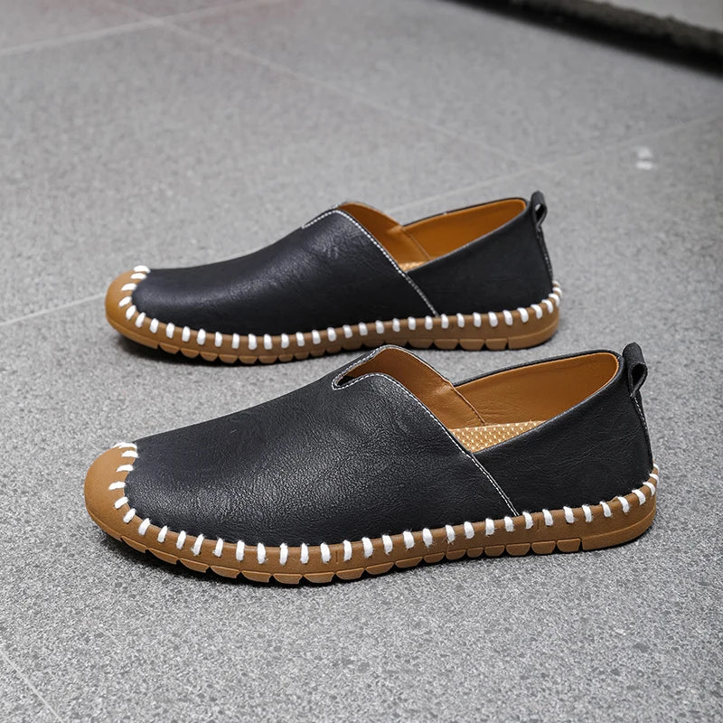 Leather Oxford - Loafers CAAYWORLD MEN