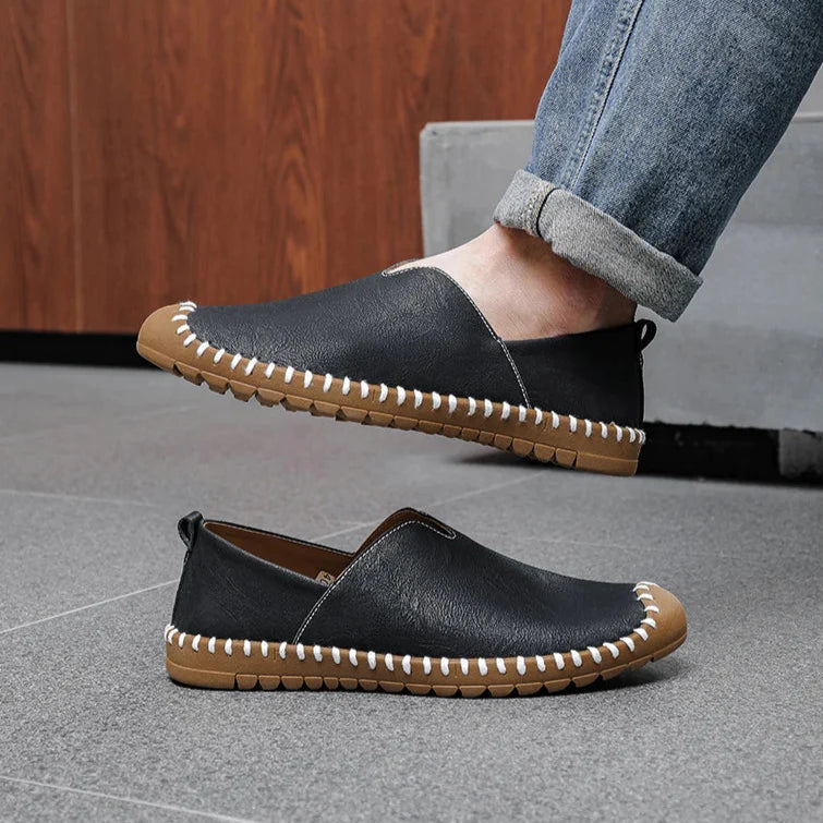 Leather Oxford - Loafers CAAYWORLD MEN