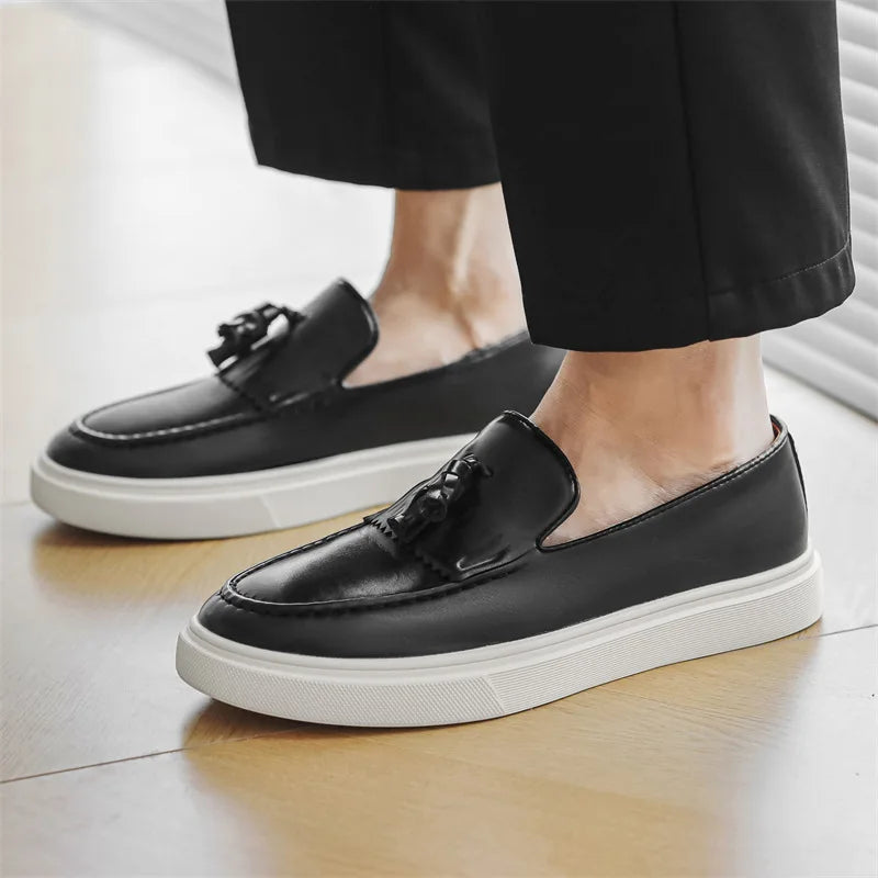 Leather Tassel - Loafers CAAYWORLD MEN