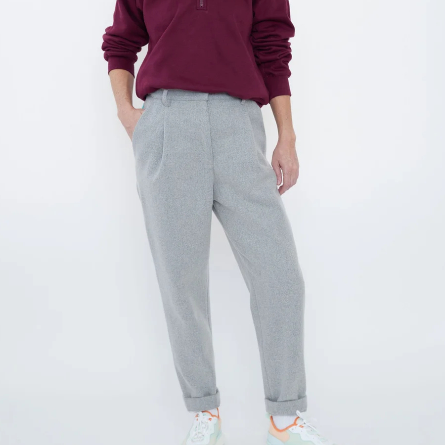 Leona - Light Grey Trousers CAAYWORLD WOMEN
