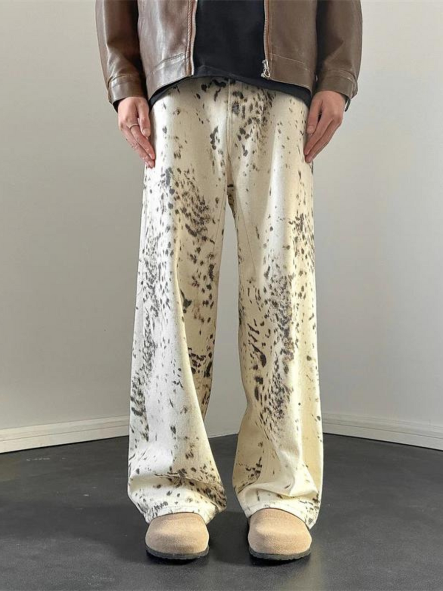 Leopard Print Baggy - Jeans CAAYWORLD
