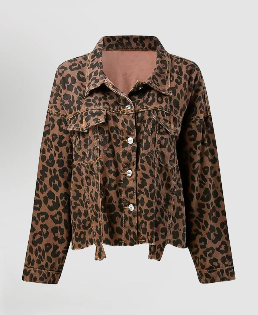 Leopard Print Faux-Fur - Jacket CAAYWORLD