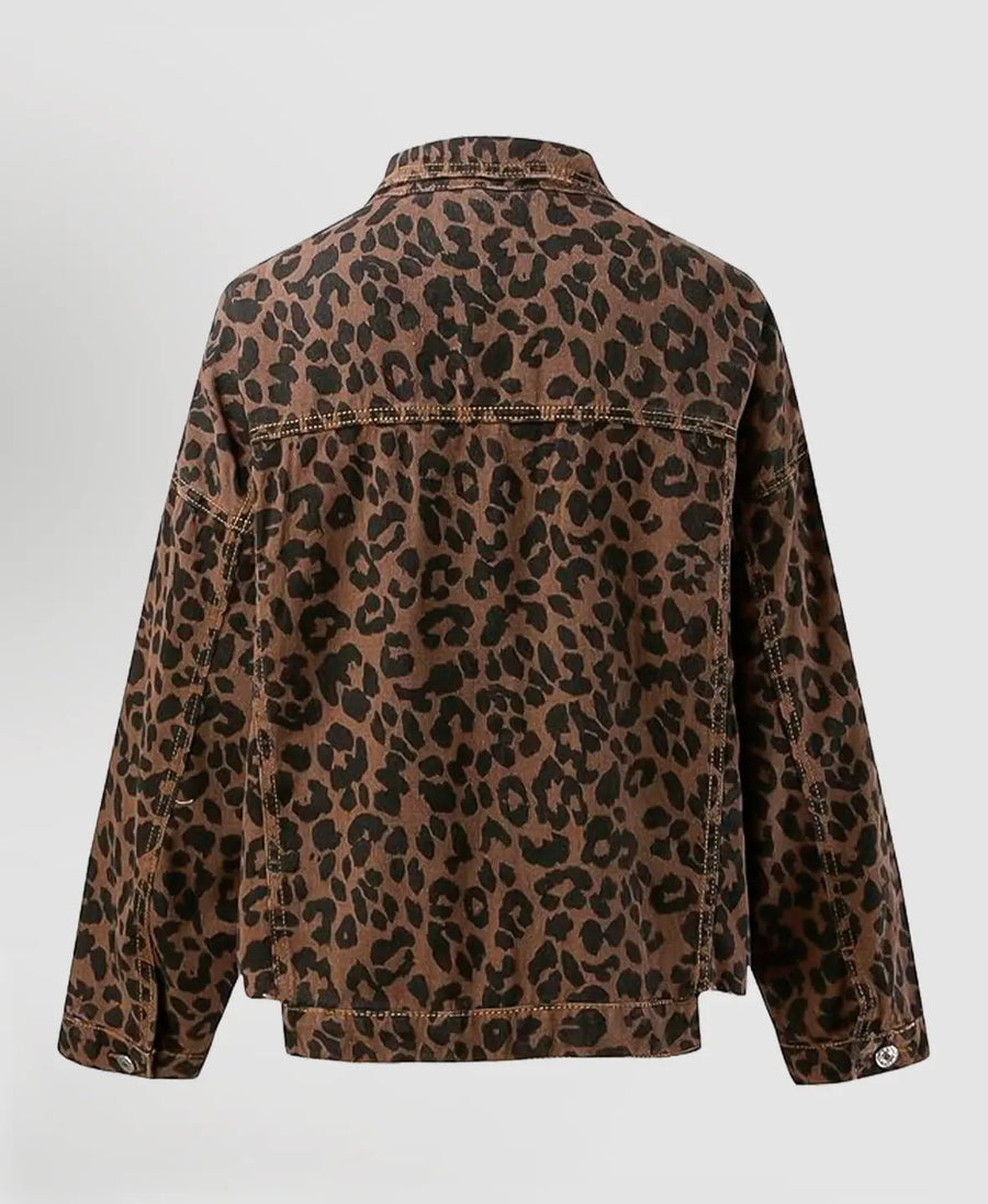 Leopard Print Faux-Fur - Jacket CAAYWORLD