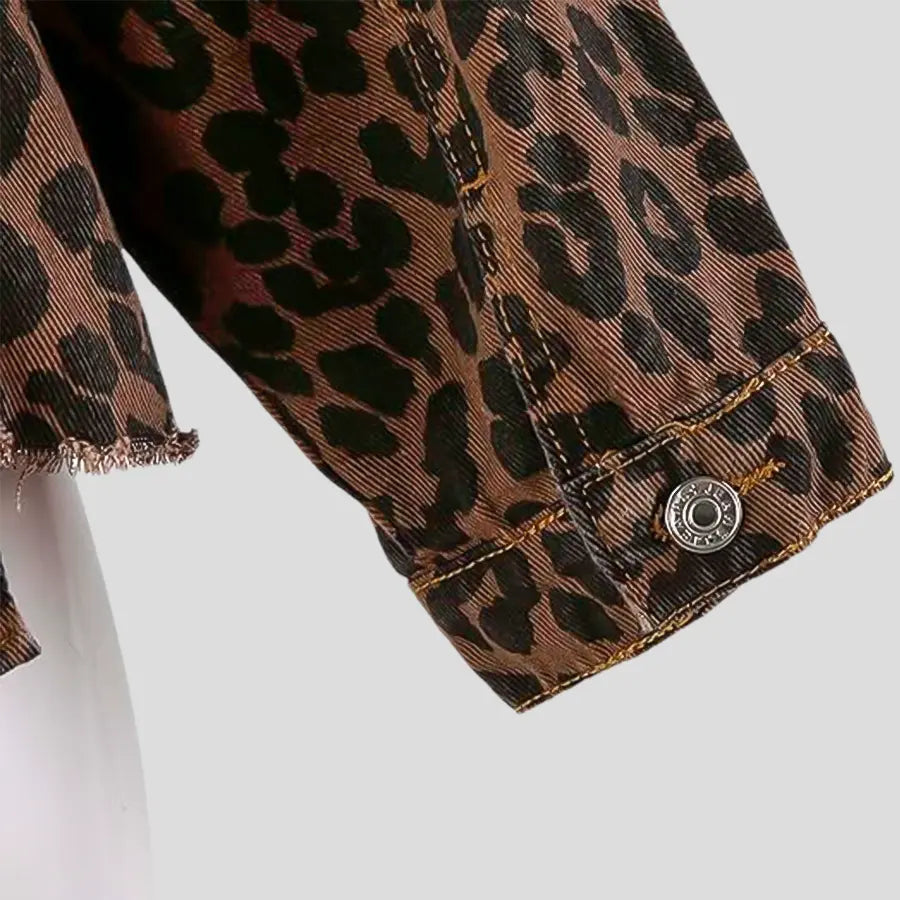 Leopard Print Faux-Fur - Jacket CAAYWORLD