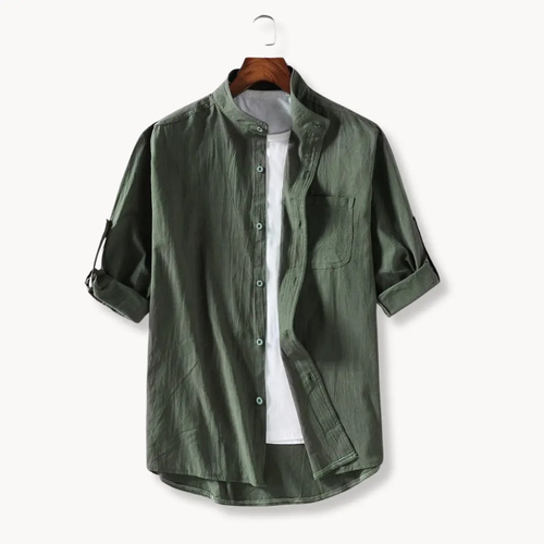 Lightweight Airy Button-Up - Shirt CAAYWORLD