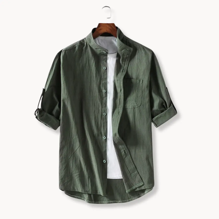 Lightweight Airy Button-Up - Shirt CAAYWORLD