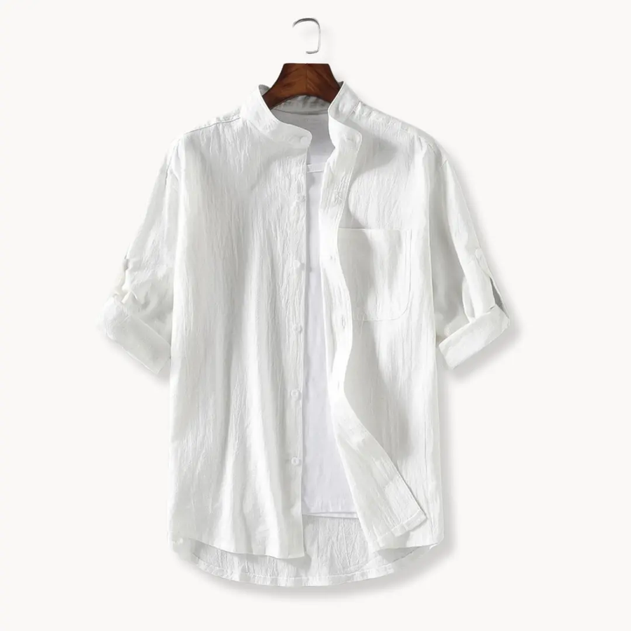 Lightweight Airy Button-Up - Shirt CAAYWORLD