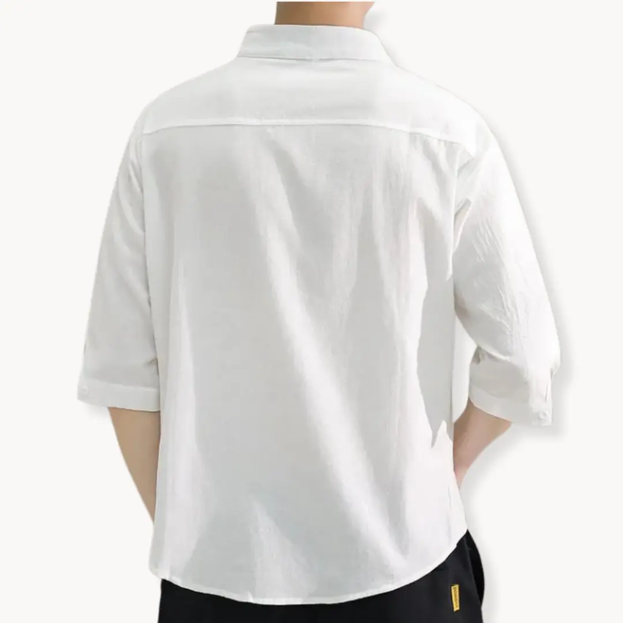 Lightweight Airy Button-Up - Shirt CAAYWORLD