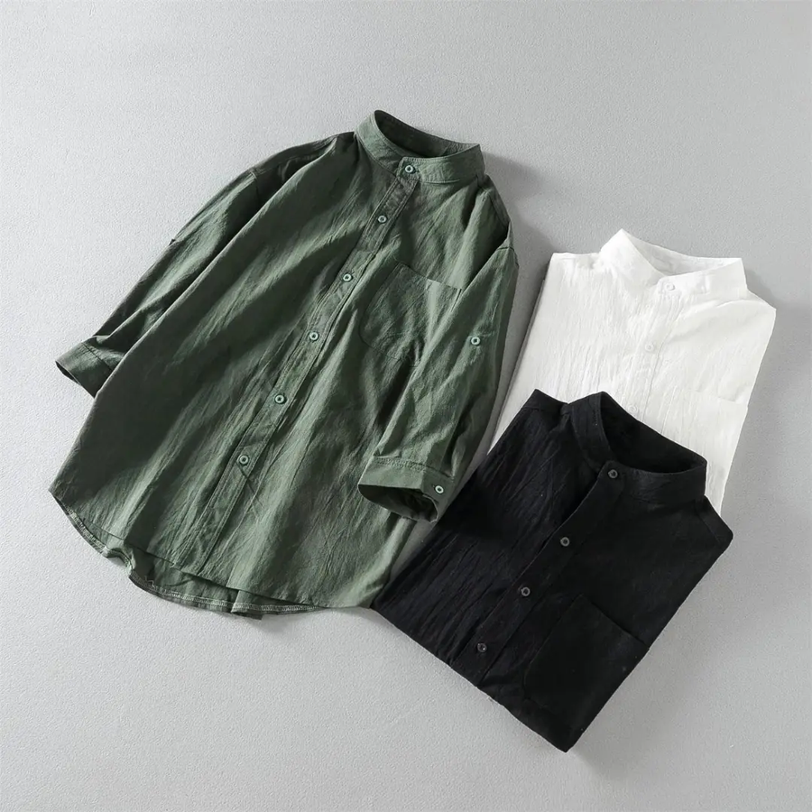 Lightweight Airy Button-Up - Shirt CAAYWORLD