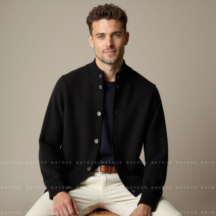 Lightweight Cashmere Knit - Cardigan CAAYWORLD MEN