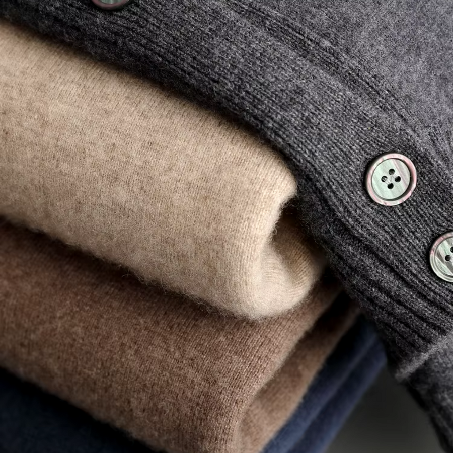 Lightweight Cashmere Knit - Cardigan CAAYWORLD MEN