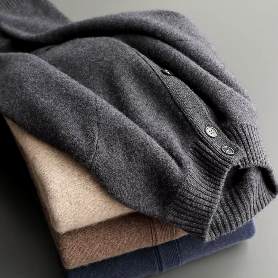 Lightweight Cashmere Knit - Cardigan CAAYWORLD MEN