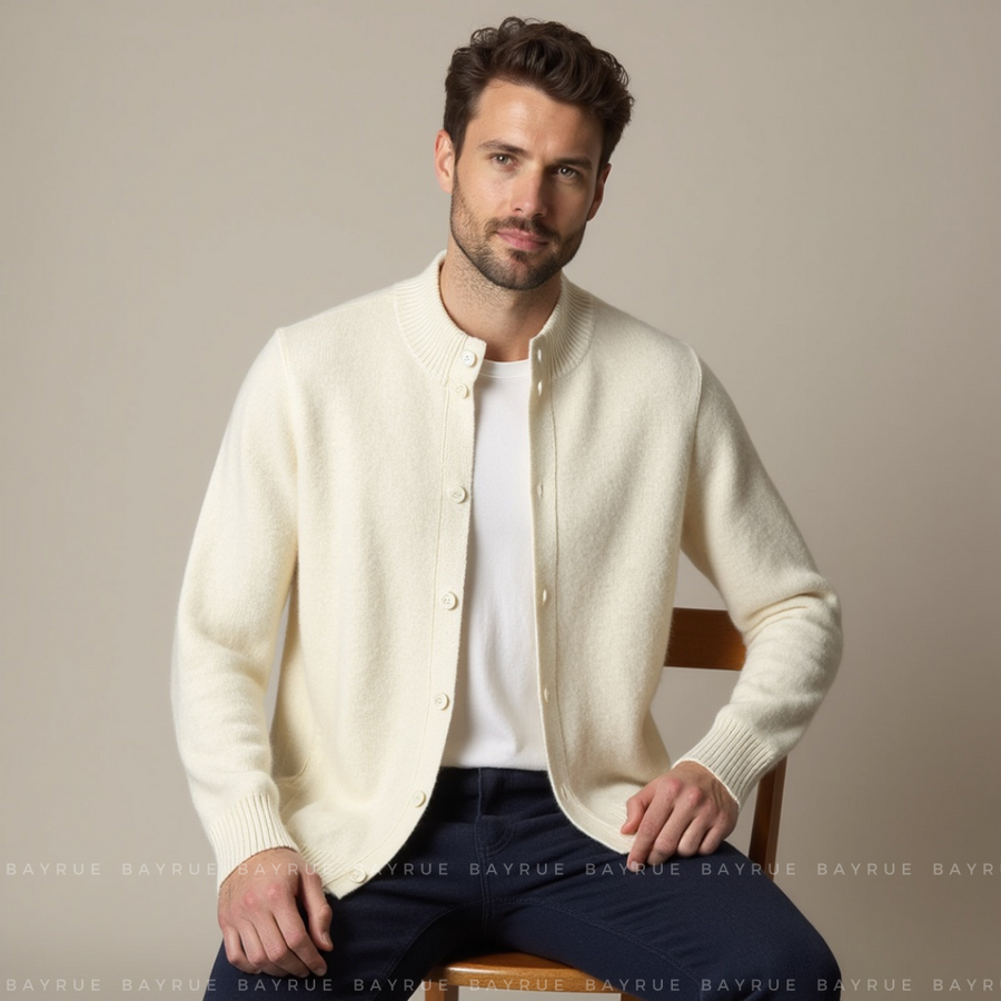 Lightweight Cashmere Knit - Cardigan CAAYWORLD MEN