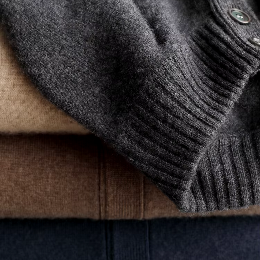 Lightweight Cashmere Knit - Cardigan CAAYWORLD MEN