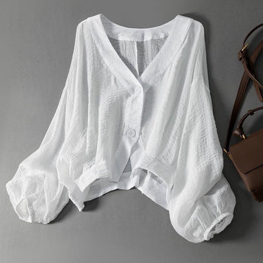 Lightweight Linen - Blouse CAAYWORLD