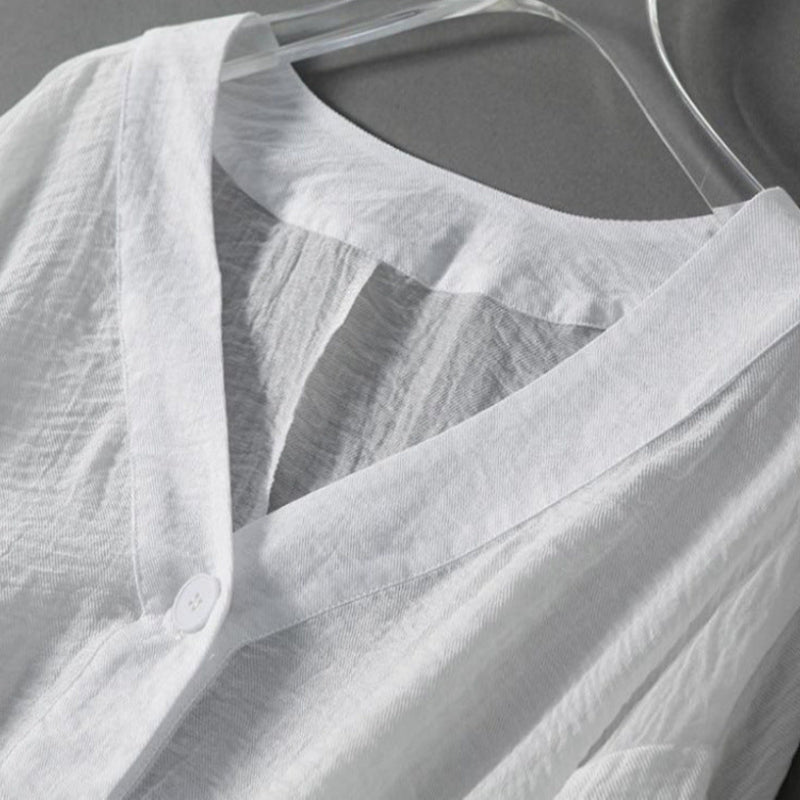 Lightweight Linen - Blouse CAAYWORLD