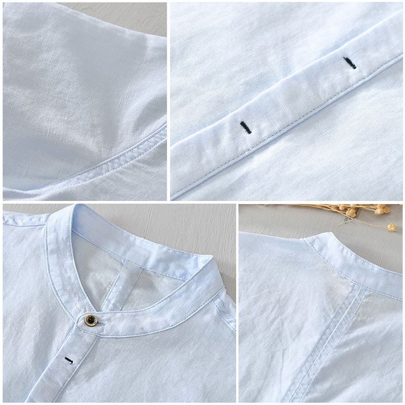 Lightweight Linen Button-Down - Shirt CAAYWORLD MEN