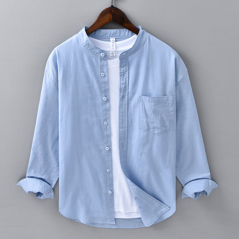 Lightweight Linen Button-Up - Shirt CAAYWORLD